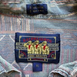 Ralph Lauren Chaps Multi-Stripe Button Down Shirt